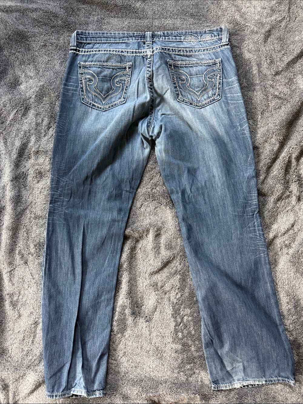 Big Star Maddie Women’s Blue Denim Jeans - Classic Back Pocket Stitch